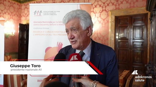 Toro (Ail): "Nuove terapie e assistenza ai pazienti, la sfida per il futuro dell'ematologia" Toro (Ail): "Nuove terapie e assistenza ai pazienti, la sfida per il futuro dell'ematologia"