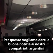 Lo scherzo del pilota aereo che fa le congratulazioni...all'Argentina Lo scherzo del pilota aereo che fa le congratulazioni...all'Argentina
