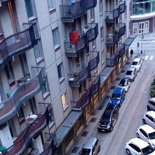 Via Trottechien con lo sfondo del cinema-teatro Splendor che sarà parte della location