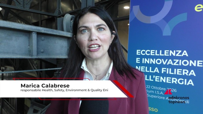 Energia, Calabrese (Eni): «Eccellenza è sicurezza quotidiana» Energia, Calabrese (Eni): «Eccellenza è sicurezza quotidiana»