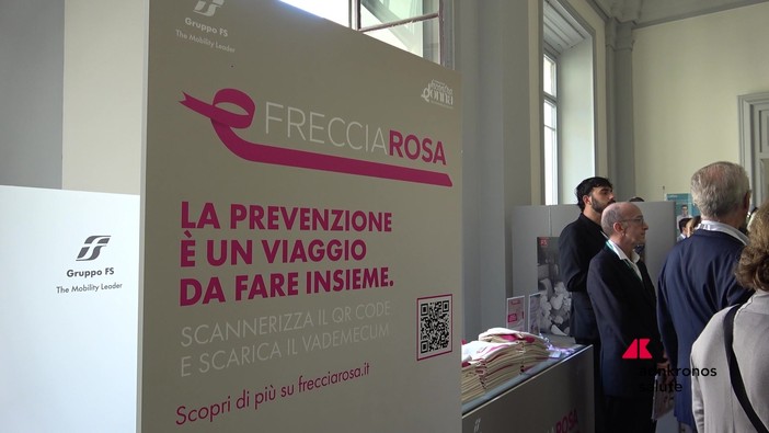 Al via la  16esima edizione di FrecciaRosa, la prevenzione viaggia in treno
