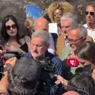 Alemanno esce da Rebibbia, "Stasera vedo Vannacci. Io pontiere con Meloni? Porto la mia esperienza" Alemanno esce da Rebibbia, "Stasera vedo Vannacci. Io pontiere con Meloni? Porto la mia esperienza"