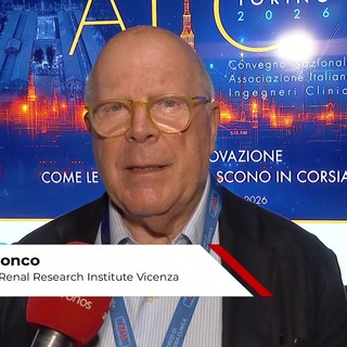 Sanità: nefrologo Ronco, 'innovazione nasce dai bisogni del paziente tra corsia e laboratorio'