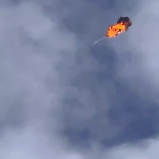 Un MiG-29 ucraino distrugge un drone russo con il suo cannone di bordo Un MiG-29 ucraino distrugge un drone russo con il suo cannone di bordo