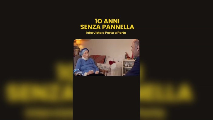 "Tutto cominciò con un piatto di pasta al burro", quando Bonino ricordava l'incontro con Pannella