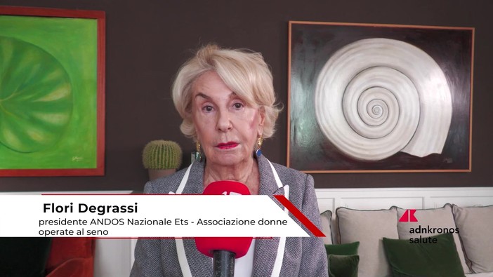 Tumori, seno metastatico: Degrassi (ANDOS Nazionale ETS), 'psico oncologo figura cruciale'