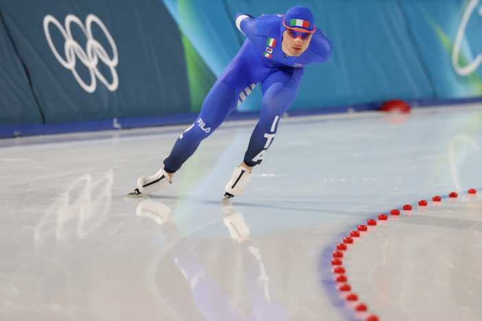 Lorello bronzo nei 5000 uomini di pattinaggio velocità