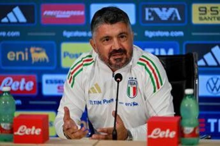 Gattuso: "Con Israele non possiamo sbagliare, ho apprezzato le belle parole di Spalletti"