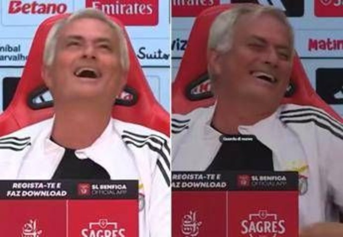 Mourinho e il giornalista, botta e risposta comico in conferenza
