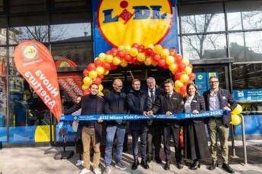Lidl Italia apre 23 punti vendita in 7 settimane, a Milano apre store numero 800