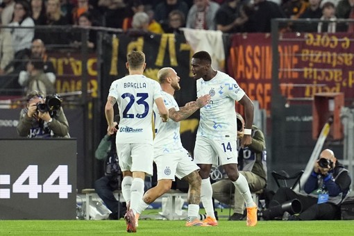 Basta Bonny, l’Inter batte la Roma all’Olimpico 1-0 Basta Bonny, l’Inter batte la Roma all’Olimpico 1-0