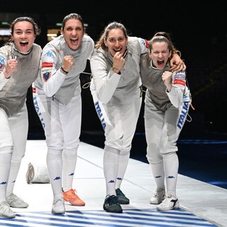 Azzurre del fioretto vincono l’oro, Italia chiude i Mondiali con otto medaglie
