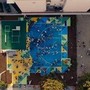 Nuovo Sport Illumina di Casoria, Abodi: "Oggi città si colora e diventa luogo di socialità"