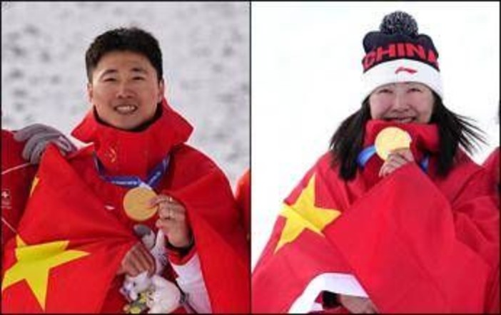 Milano Cortina, marito e moglie oro nel freestyle: chi sono Xindi Wang e Mengtao Xu Milano Cortina, marito e moglie oro nel freestyle: chi sono Xindi Wang e Mengtao Xu