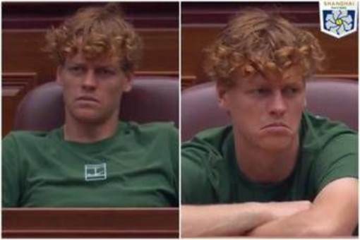 Sinner spettatore a Shanghai, Jannik 'studia' gli avversari sugli spalti