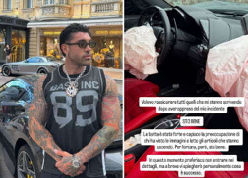 Steven Basalari, l'incidente con la Ferrari: "La botta è stata forte, ma sto bene" Steven Basalari, l'incidente con la Ferrari: "La botta è stata forte, ma sto bene"