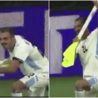 Israele choc in Nations League, attaccante segna e mima uno sparo