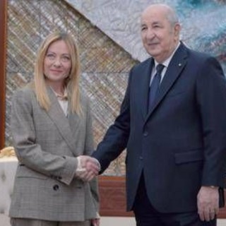 Italia-Algeria, Meloni: "Rafforziamo flusso fornitura gas" Italia-Algeria, Meloni: "Rafforziamo flusso fornitura gas"