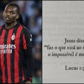 Leao cita il Vangelo dopo il mancato abbraccio con Allegri: "L'impossibile è compito mio"