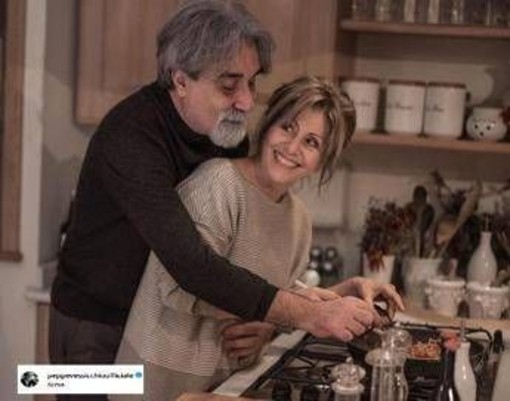 Peppe Vessicchio, accanto a lui la moglie Enrica e la figlia Alessia: una 'famiglia al femminile'