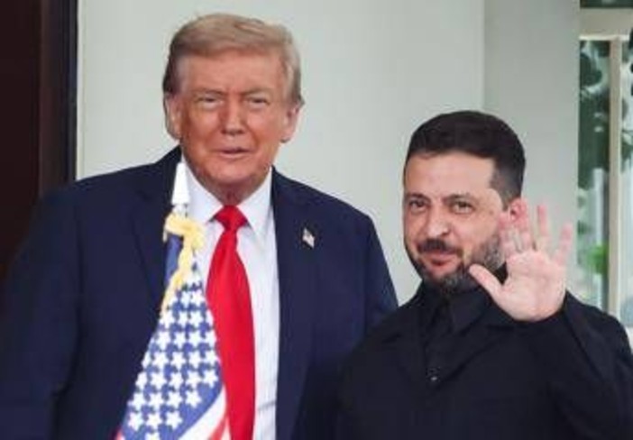Trump accoglie Zelensky alla Casa Bianca