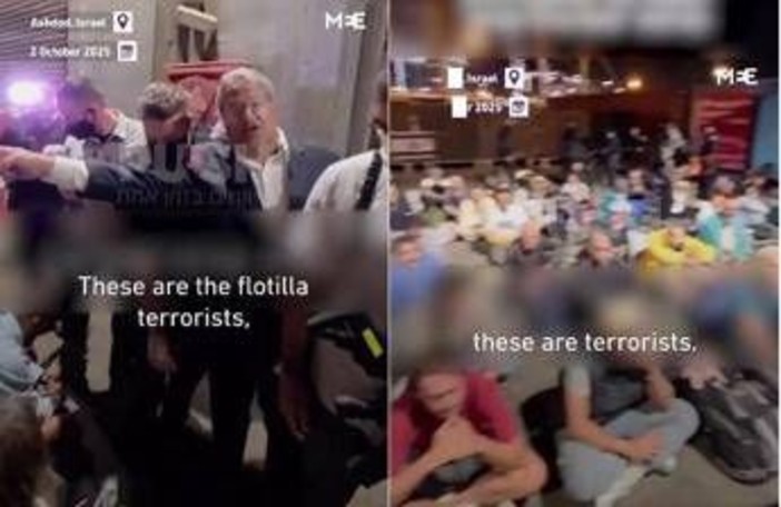 Flotilla, ministro Ben Gvir ad Ashdod: "Attivisti terroristi"