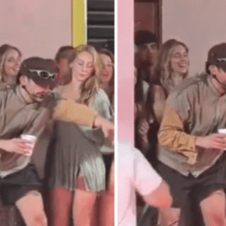 Chiara Ferragni al concerto di Bad Bunny a Madrid ma... sul palco - il video
