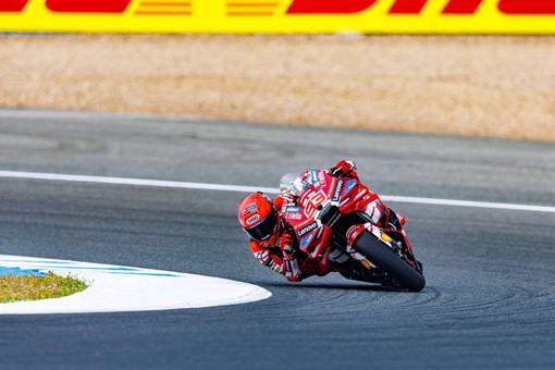 Pole position per Marc Marquez al Gp di Spagna, terzo Di Giannantonio