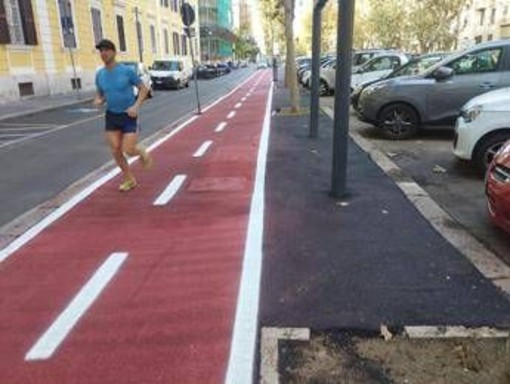 Municipio I Roma, pista ciclabile e marciapiede, concluso rifacimento largo Trionfale-via Barletta
