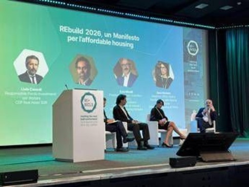 Rebuild 2026, Verones (Aprie): "Adattare strumenti e modelli organizzativi all’urgenza della transizione" Rebuild 2026, Verones (Aprie): "Adattare strumenti e modelli organizzativi all’urgenza della transizione"