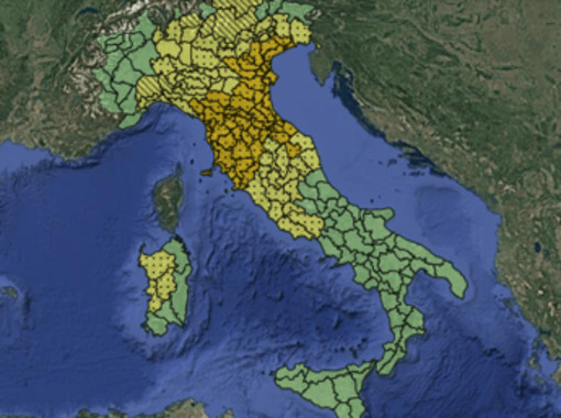 Ondata di maltempo sull'Italia: allerta meteo arancione e gialla per temporali giovedì 10 settembre