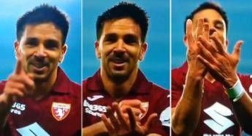 Torino-Lazio, Simeone segna ed esulta come... Sal Da Vinci Torino-Lazio, Simeone segna ed esulta come... Sal Da Vinci
