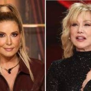 Ballando con le stelle, duello Lucarelli-Brilli si sposta sui social