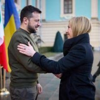 Ucraina, Meloni sente Zelensky: &quot;Sostegno a piano Usa, presto invio forniture&quot;