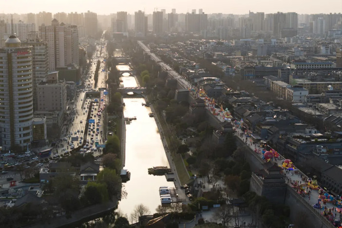 Cina: Xìan, completamente ricollegato antico fossato dopo oltre 70 anni