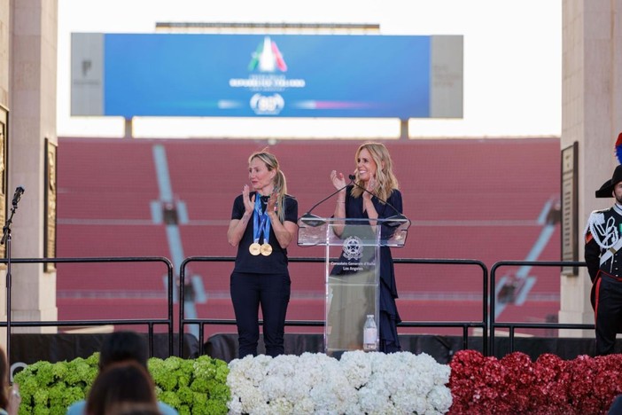 Festa Repubblica a Los Angeles, ponte Milano-Cortina 2026-LA 2028 con Lollobrigida Festa Repubblica a Los Angeles, ponte Milano-Cortina 2026-LA 2028 con Lollobrigida