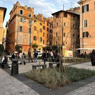 Roma, inaugurata la nuova Piazza della Moretta Roma, inaugurata la nuova Piazza della Moretta