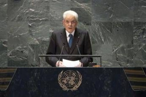 Onu, Mattarella: "Impegno italiano asse portante della politica estera del nostro Paese"