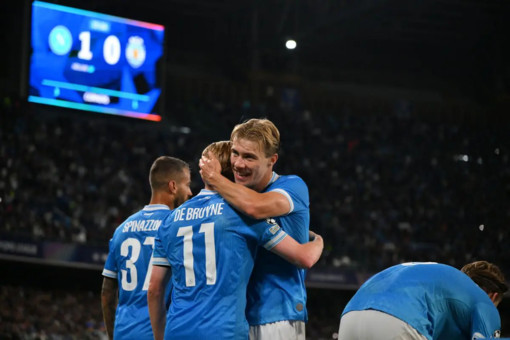 Doppietta di Hojlund, Napoli batte Sporting 2-1