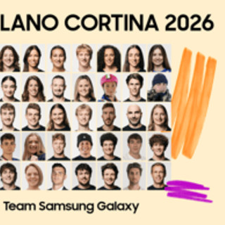 Samsung celebra countdown verso Milano Cortina 2026 e svela team 'Samsung Galaxy'