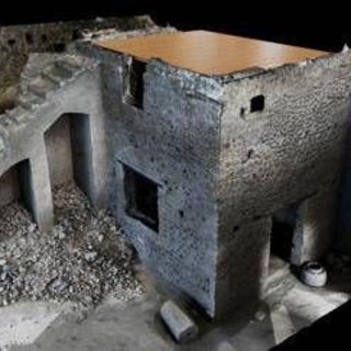 Pompei, scoperta una possibile torre in una domus