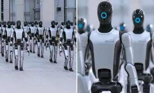 Il primo esercito di robot, l'annuncio dalla Cina
