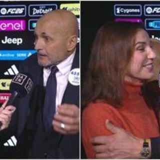 Juventus, Spalletti show con giornalista dopo la Lazio: "Posso darti un bacio?"