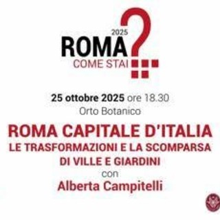 Municipio I, prosegue ciclo incontri progetto 'Roma come stai?'
