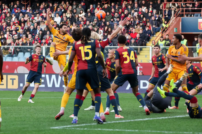 Colombo illude il Grifone e Leris firma il pari, Genoa-Pisa 1-1