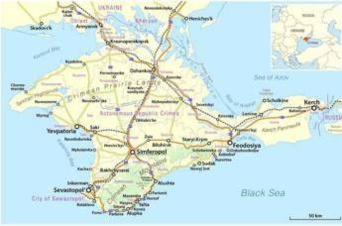 Ucraina, la gaffe di Trump sulla Crimea: "Circondata dall'oceano su 4 lati, è bellissima" Ucraina, la gaffe di Trump sulla Crimea: "Circondata dall'oceano su 4 lati, è bellissima"